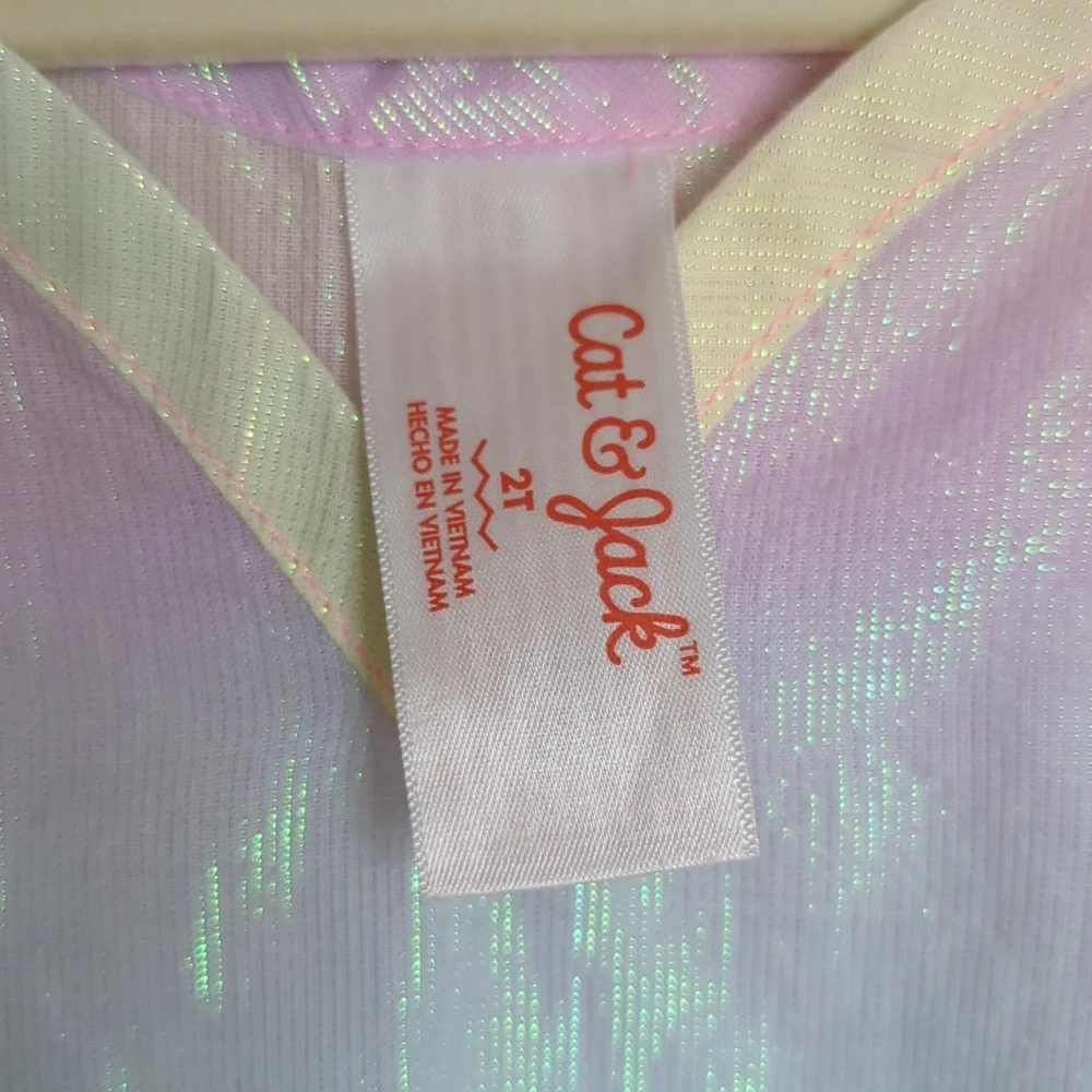 Cat & Jack 2T Swimsuit Cover - Picture 4 of 5